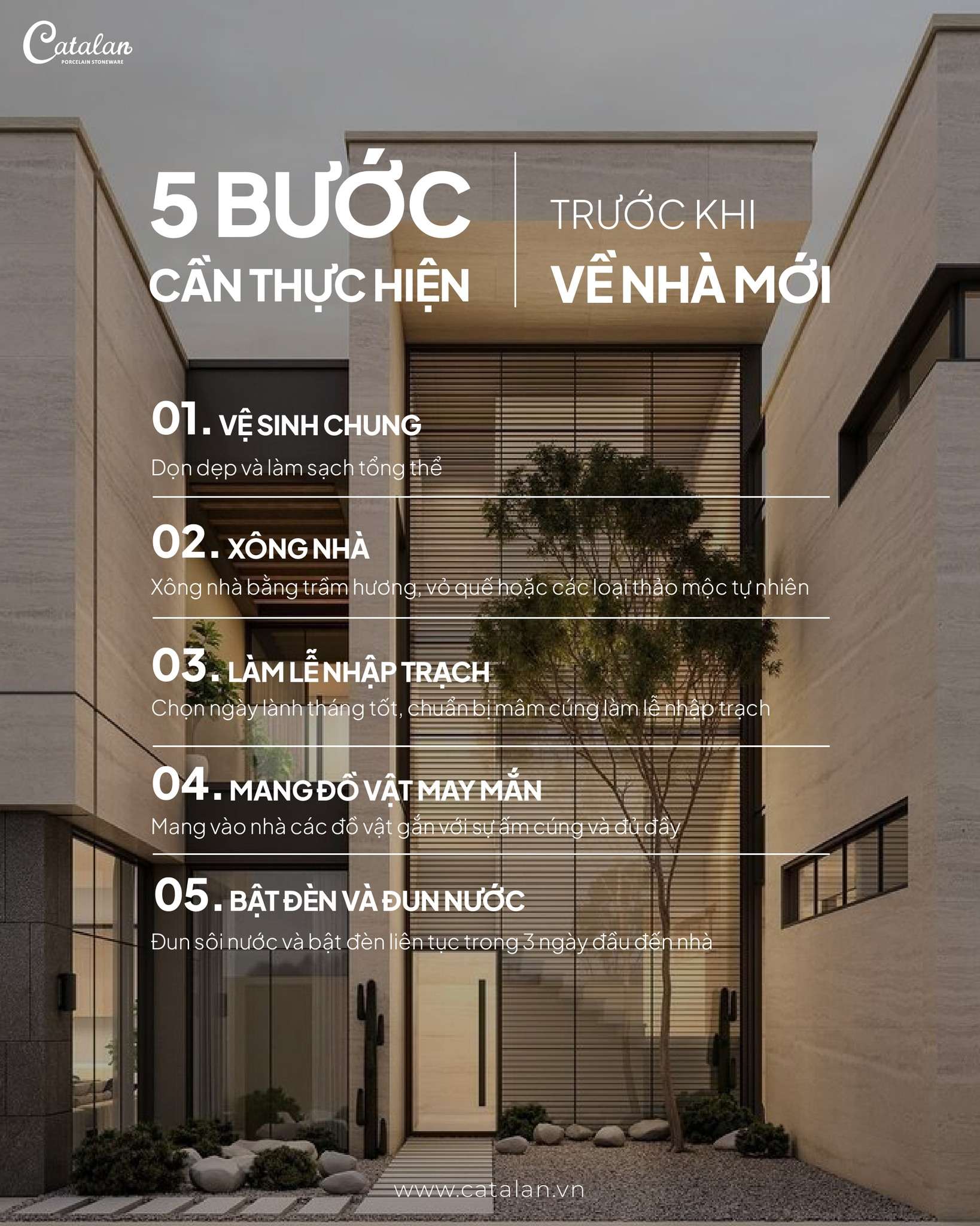 5 BƯỚC QUAN TRỌNG CẦN THỰC HIỆN TRƯỚC KHI CHUYỂN VỀ NHÀ MỚI