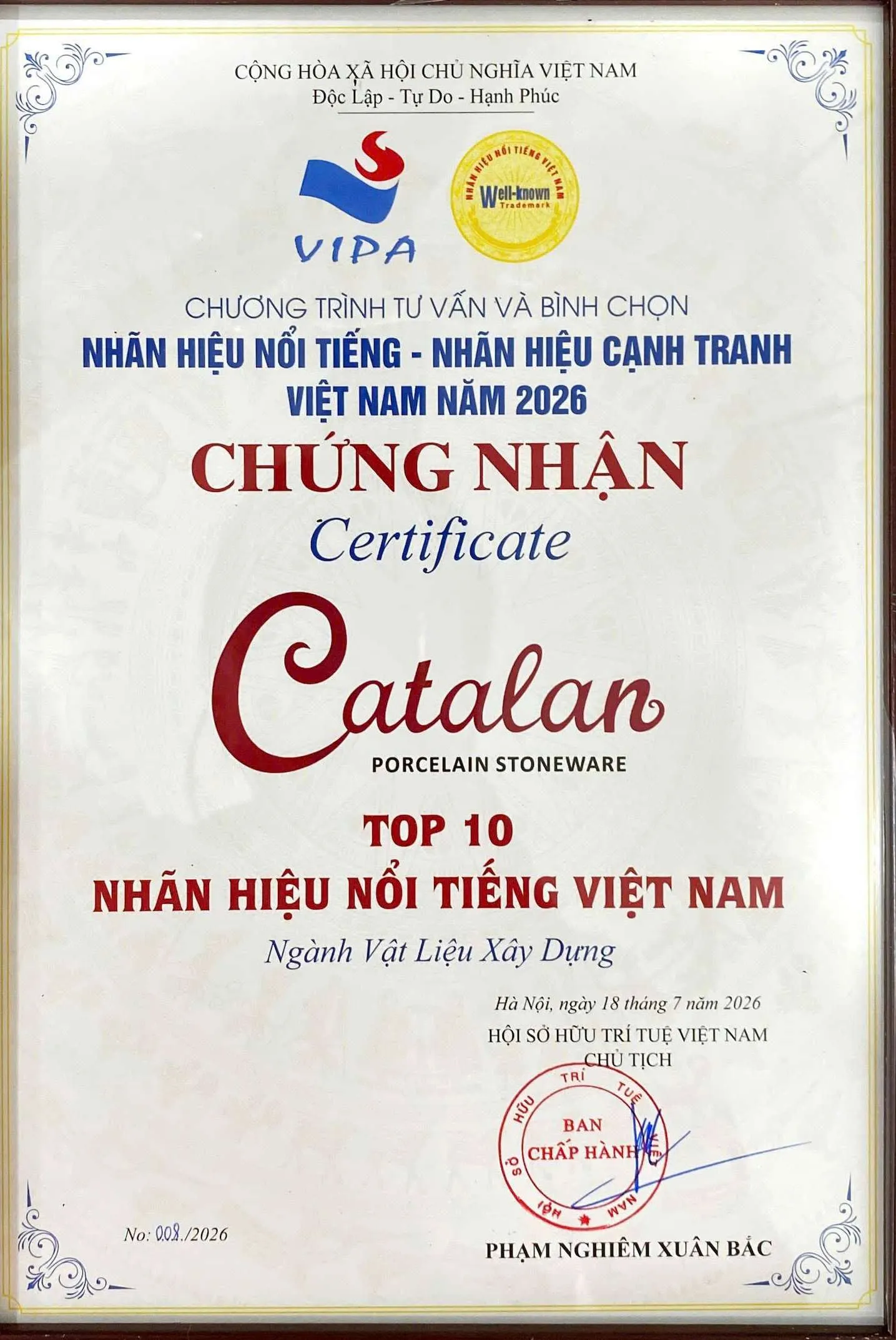 Top 10 Nhãn hiệu Nổi tiếng Việt nam 2026