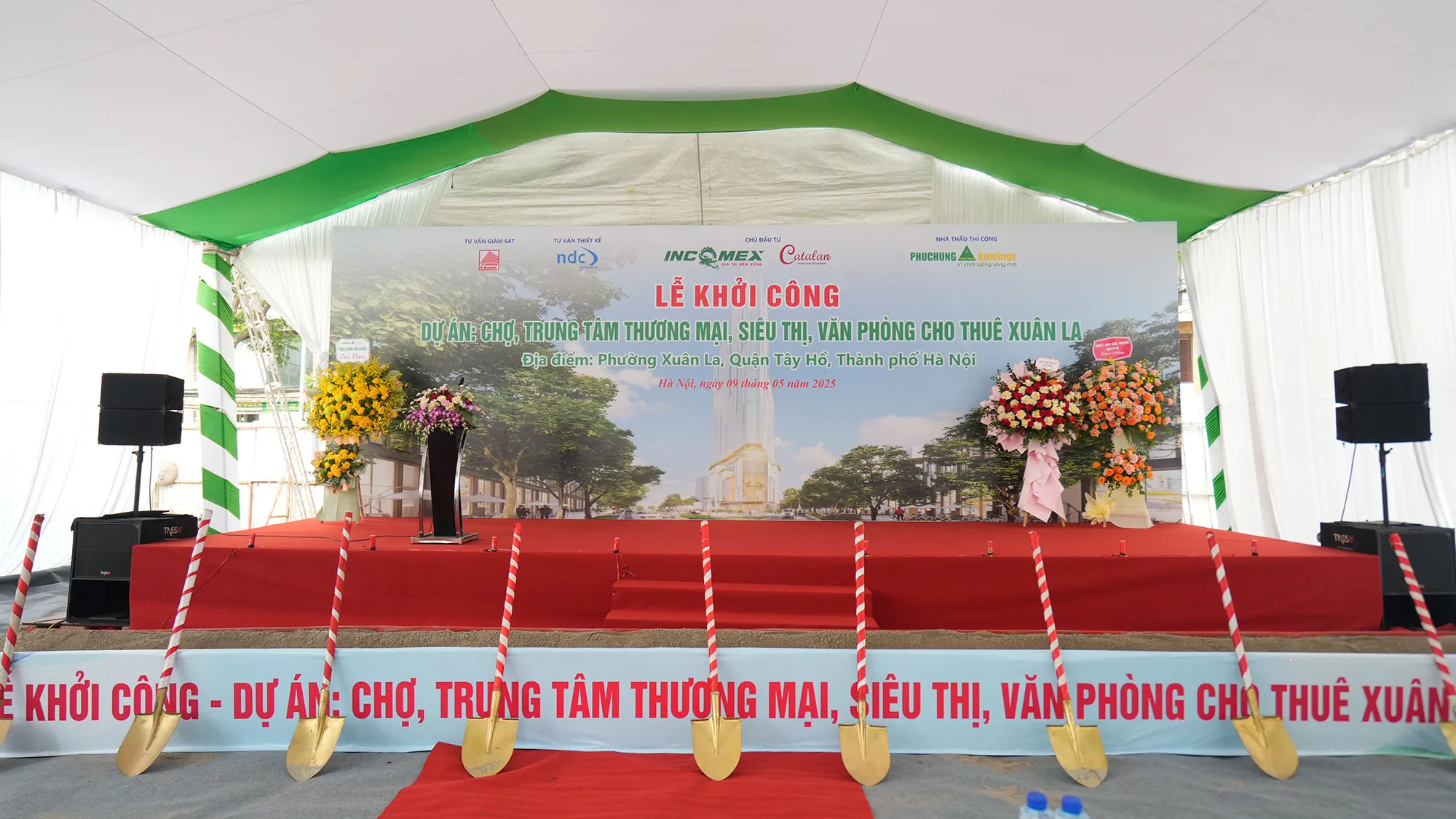 Một số hình ảnh khởi công dự án
