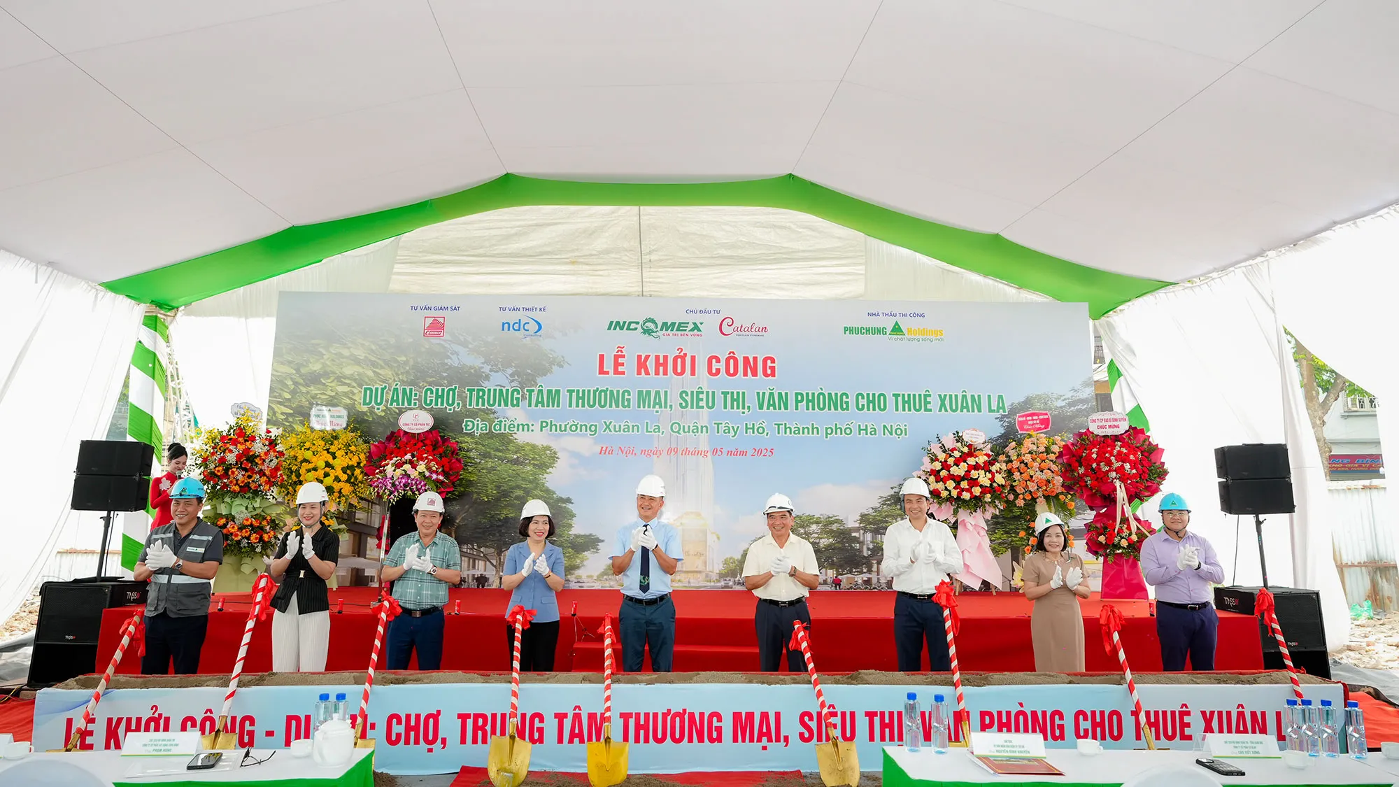 Một số hình ảnh khởi công dự án