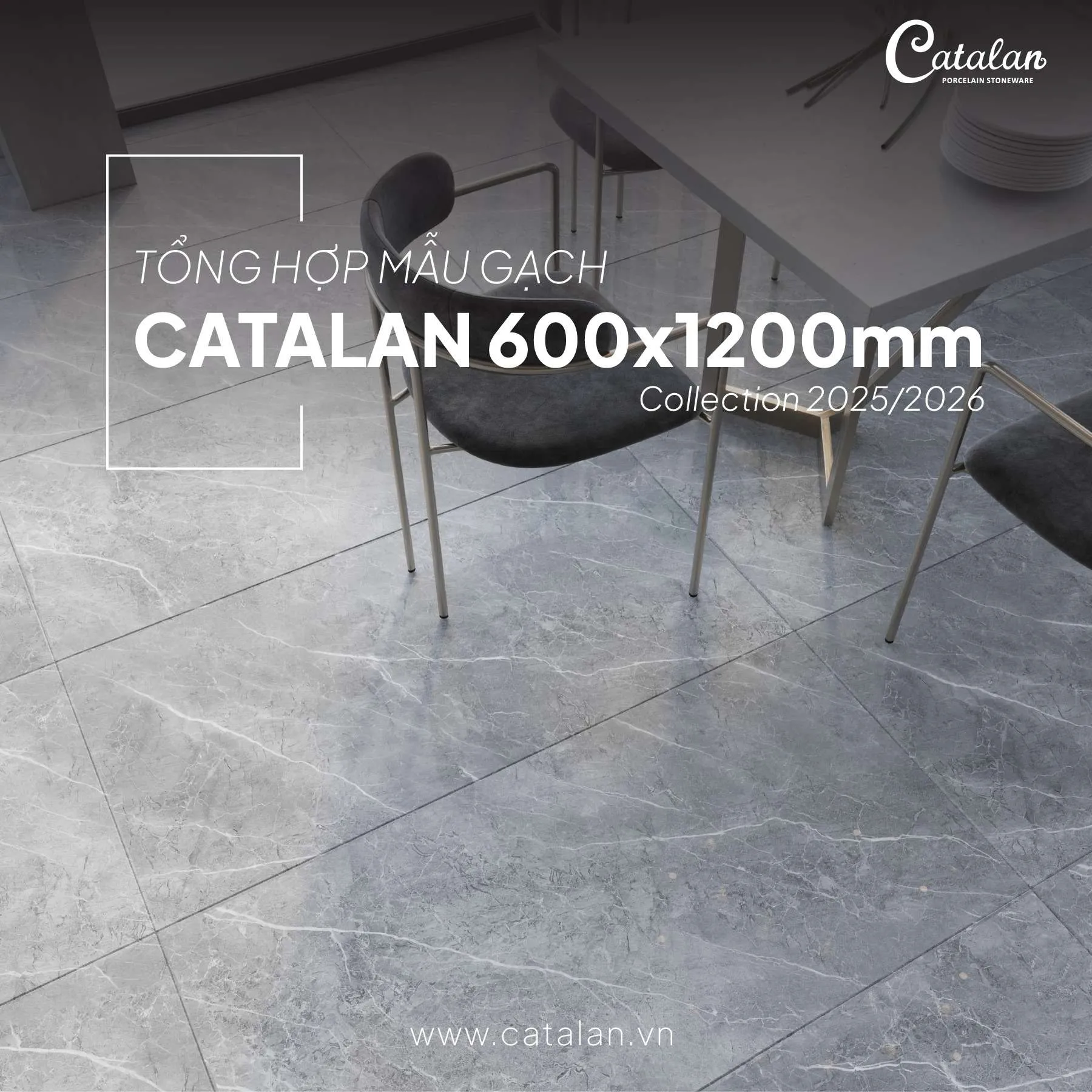 BỘ SƯU TẬP GẠCH CATALAN 600x1200MM: LỰA CHỌN HÀNG ĐẦU CHO CÁC CÔNG TRÌNH HIỆN ĐẠI!