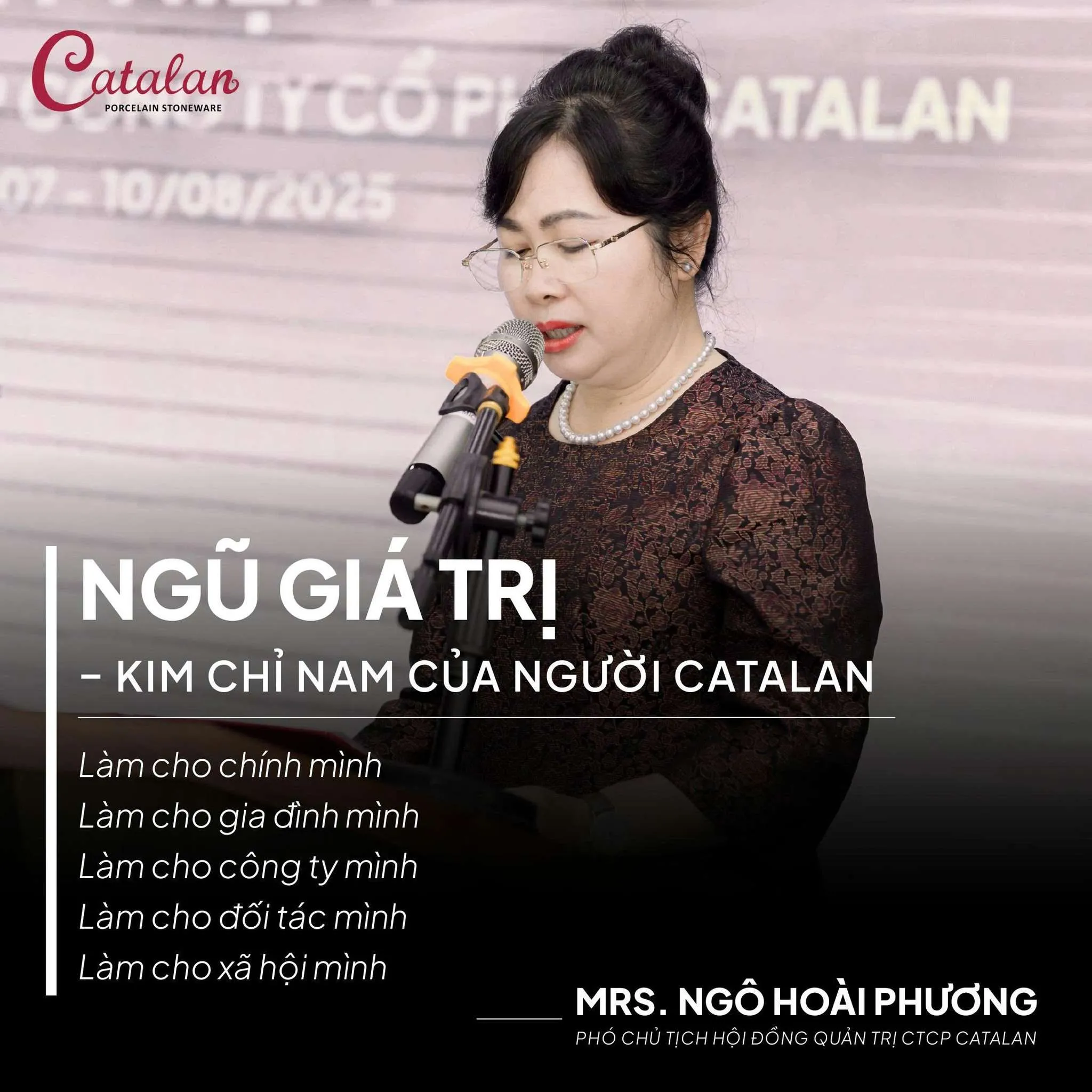 NGŨ GIÁ TRỊ LÀ GIÁ TRỊ CỐT LÕI, KIM CHỈ NAM CỦA NGƯỜI CATALAN!