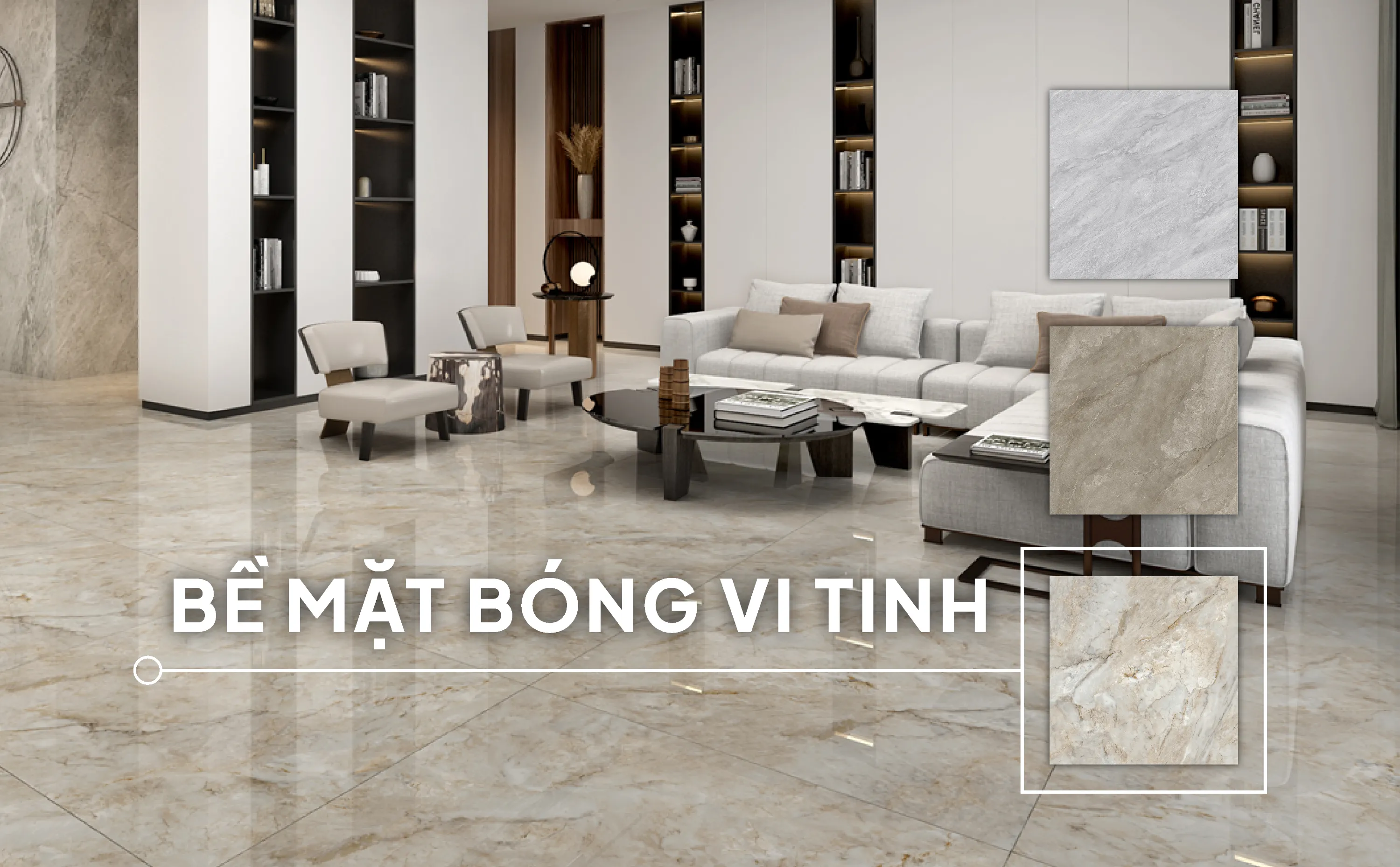 BỀ MẶT BÓNG VI TINH - GIẢI PHÁP TỐI ƯU ÁNH SÁNG CHO KHÔNG GIAN SỐNG HIỆN ĐẠI