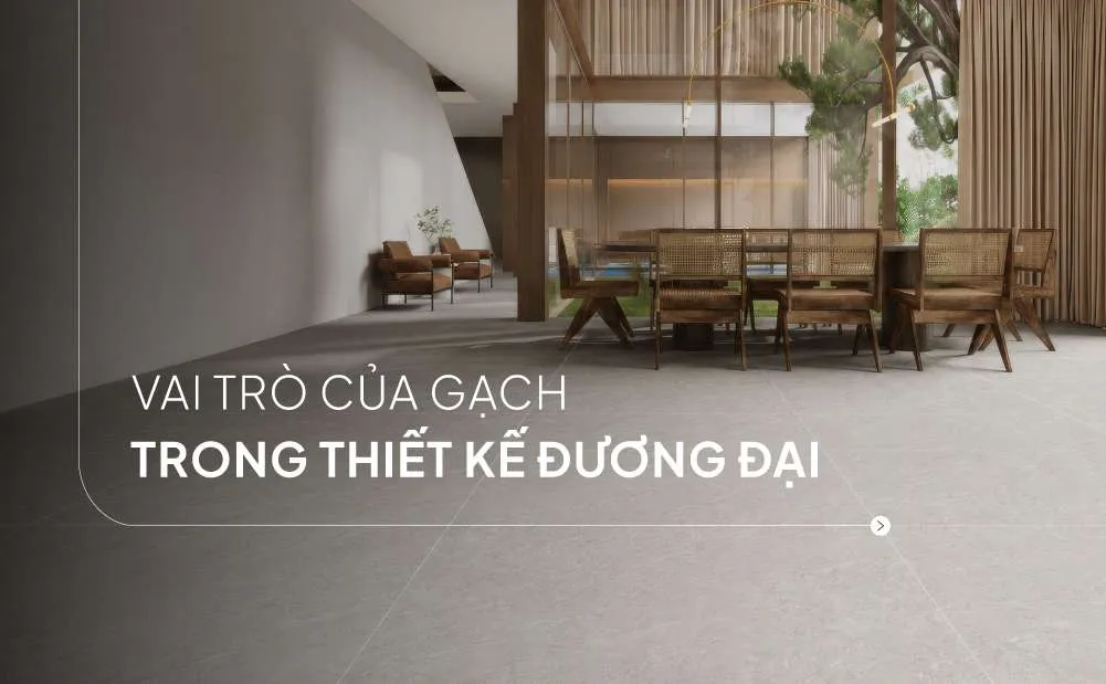THE ROLE OF TILES IN CONTEMPORARY DESIGN